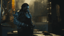Sharpening The Knife Placide GIF - Sharpening The Knife Placide Cyberpunk2077 GIFs