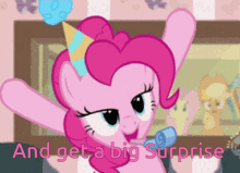 Mlp Big Surprise GIF - Mlp Big Surprise Pink GIFs
