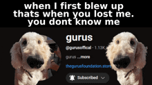two dogs are standing next to each other on a black background