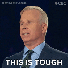 This Is Tough Gerry Dee GIF - This Is Tough Gerry Dee Family Feud Canada GIFs