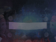 a stage with speakers and a banner in the middle of it