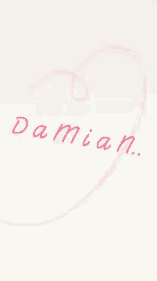 Name Damian GIF - Name Damian Heart GIFs