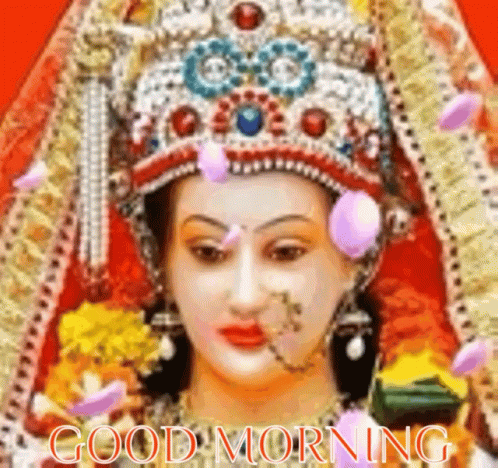 Jai Mata Di Good Morning GIF - Jai Mata Di Good Morning - Discover & Share  GIFs