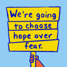 Choose Hope Over Fear Trump GIF