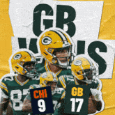 Green Bay Packers (17) Vs. Chicago Bears (9) Post Game GIF - Nfl National Football League Football League GIFs