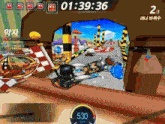 a video game screen shows a time of 01:39:36 and a person laying on the ground