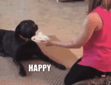 Labrador Retriever Cake GIF - Labrador Retriever Cake Happy Birthday GIFs