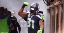 kam chancellor yes pumped football