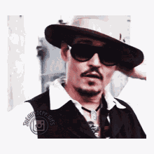 Johnny Depp Sunglasses GIF