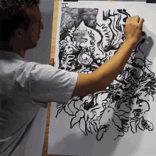 Drawing Peter Deligdisch GIF - Drawing Peter Deligdisch Peter Draws GIFs