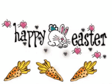 Bunny Carrots GIF - Bunny Carrots Happy Easter GIFs