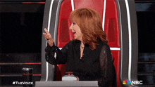 Pointing Reba Mcentire GIF - Pointing Reba Mcentire The Voice GIFs