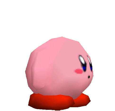Kirby Hi Sticker - Kirby Hi - Discover & Share GIFs