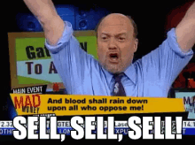 Sell Sell Sell GIF - Jim Kramer GIFs