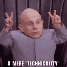 A Mere Technicality Air Quotes GIF - A Mere Technicality Air Quotes GIFs
