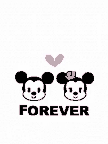 Friends Forever Mickey And Minnie Forever GIF - Friends Forever Forever Mickey And Minnie Forever GIFs