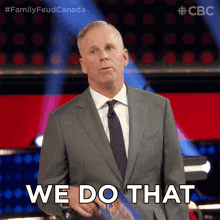 We Do That Family Feud Canada GIF - We Do That Family Feud Canada We Are Doing That GIFs