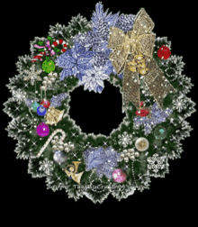 Wreath Holiday GIF - Wreath Holiday Christmas GIFs