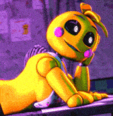 Toy Chica Smile GIF - Toy Chica Smile Fnaf GIFs