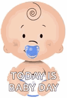 baby pacifier cute today is baby day