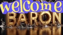 Welcome Baron GIF - Welcome Baron Distorsi GIFs