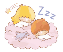 zzz sleep good night cloud