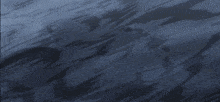 a cartoon character is surrounded by a thick fog