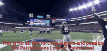 Fortnite And Football This Is For All The Fortnite Players GIF - Fortnite And Football This Is For All The Fortnite Players Patriots Fans GIFs