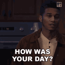 How Was Your Day Malik GIF - How Was Your Day Malik Summer Of Chills GIFs