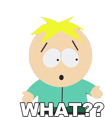 What Butters Stotch Sticker - What Butters Stotch South Park Stickers