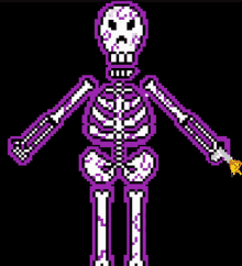 Purpatron Skeleton GIF