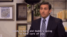 Micheal Scott Daddy The Office GIF - Micheal Scott Daddy The Office Daddy GIFs