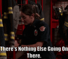 Station 19 Andy Herrera GIF - Station 19 Andy Herrera Theres Nothing Else Going On There GIFs