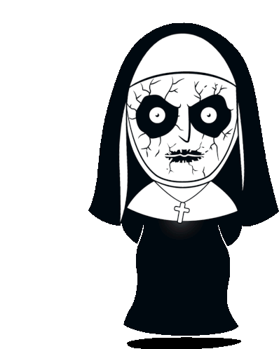 Float The Nun Sticker - Float The Nun The Conjuring - Discover & Share GIFs