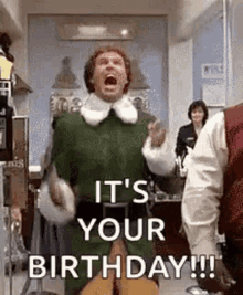 birthday christmas its your birthday excited happy