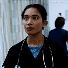 a woman with a stethoscope around her neck has the hashtag bestofsupra on the bottom left