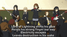 The Lord Of Lightning King Gizzard And The Lizard Wizard GIF - The Lord Of Lightning King Gizzard And The Lizard Wizard Anime GIFs