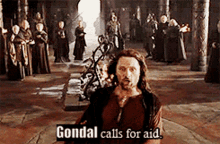 Gondal Calls For Aid GIF - Gondal Calls For Aid GIFs