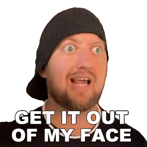 Get It Out Of My Face Dj Hunts Sticker - Get It Out Of My Face Dj Hunts Djhuntsofficial Stickers
