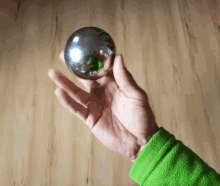 Contact Juggling One Ball GIF - Contact Juggling One Ball Hand Trick GIFs