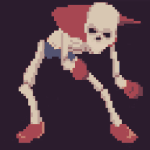 Skeleton Puppet Meme Pixel Art GIF - Skeleton Puppet Meme Pixel Art Dancing Skeleton GIFs