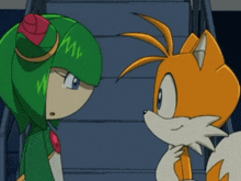 Tails And Cosmo Cosmo The Seendrian GIF - Tails And Cosmo Cosmo The Seendrian Sonic X GIFs