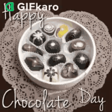 Happy Chocolate Day Gifkaro GIF