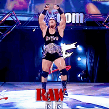 rhyno hardcore champion entrance wwe raw