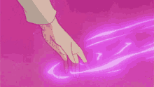 Hand Animegif GIF - Hand Animegif Pink GIFs