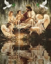 jour - Méditations sur l'Evangile du Jour ANNEE A - Page 7 Jesus-teaching-the-children