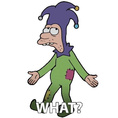 What Jester Sticker - What Jester Disenchantment Stickers