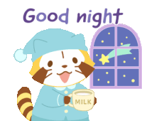 Cute Goodnight Sticker - Cute Goodnight Stickers