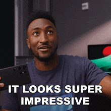 It Looks Super Impressive Marques Brownlee GIF - It Looks Super Impressive Marques Brownlee Mkbhd GIFs