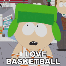 I Love Basketball Kyle Broflovski GIF